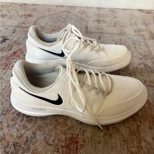 Nike Women’s White and Black Zoom Golf Shoes